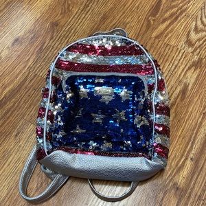 Justice Sequin Backpack